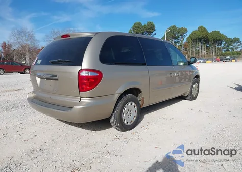 2003 Chrysler Town & Country Lx z USA, uszkodzony, nr VIN 2C4GP44363R243523